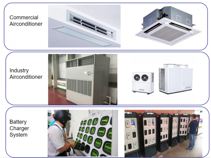 Calefator de fã cerâmico do poder superior da indústria para o condicionador de ar da indústria
