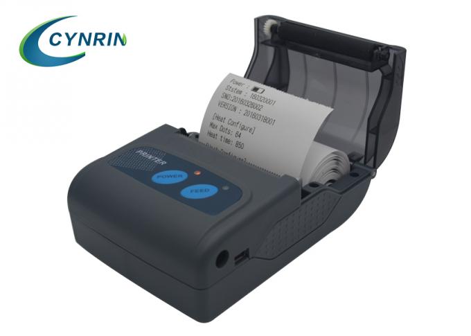 Impressora pequena direta da etiqueta, mini alta velocidade do rádio 58mm da impressora térmica